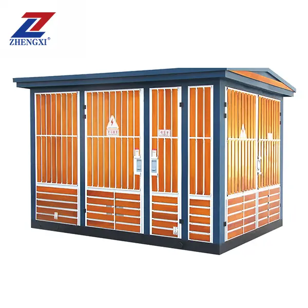YB-12 Outdoor Mobile Prefabricated Compact Power Electrical Substation